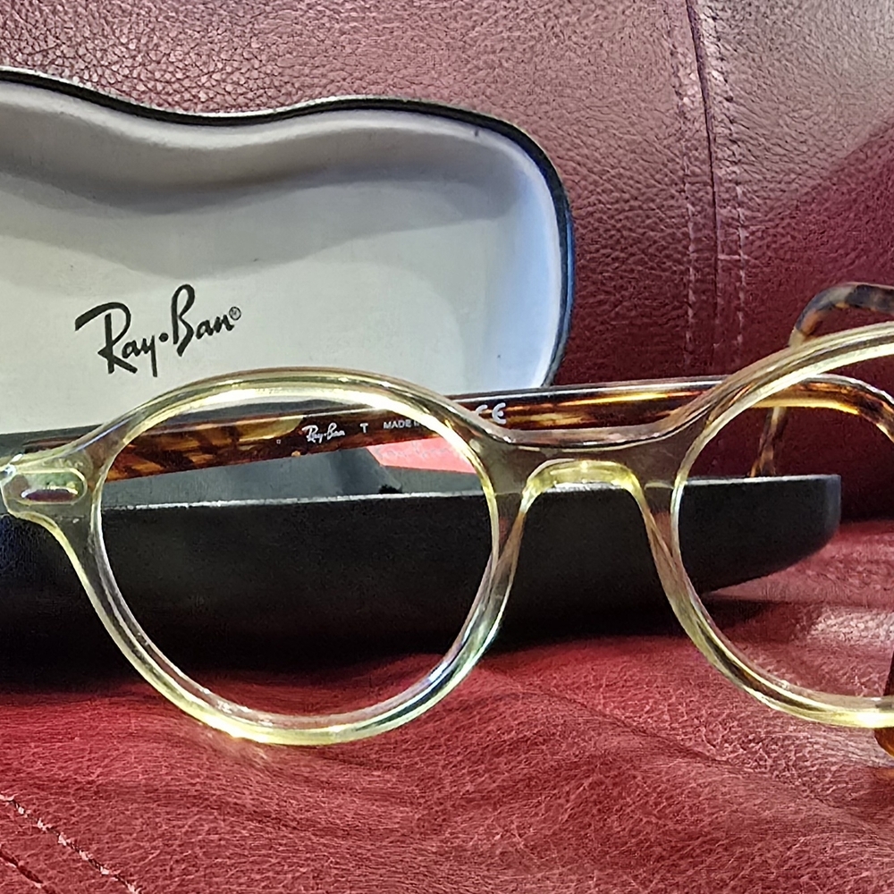 Ray-Ban Round Glasses with Case